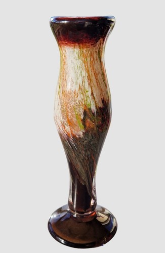 Vase verre soufflé - verre,