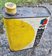 Bidon d'huile ELF PRESTIGRADE
