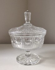 Beau Drageoir cristal Vintage 