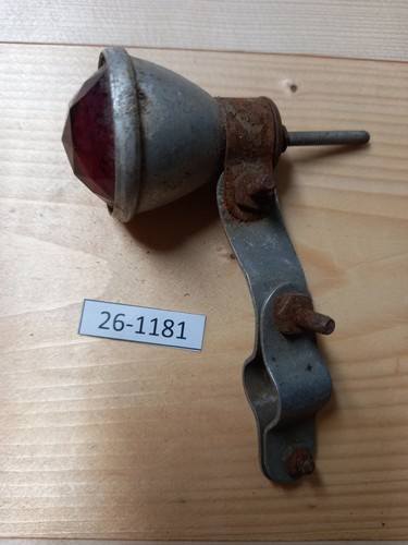 Feu arrière alu - vélo, ancien