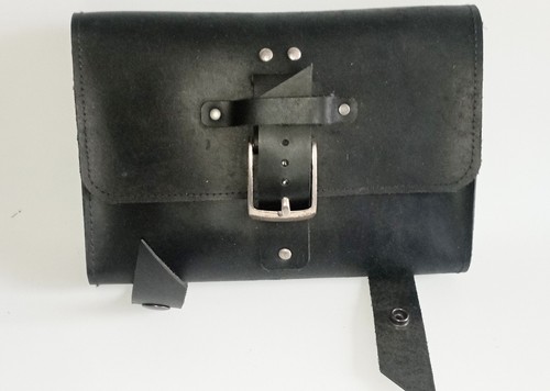 Sacoche ceinture cuir - ceinture, en