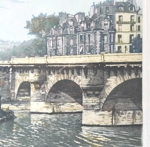 Pont neuf paris bateau - pont,