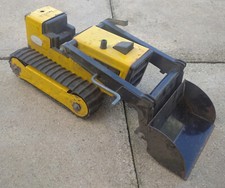 vintage ancien jouet  buldozer tonka