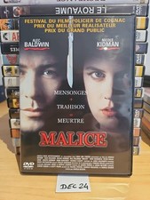 DVD - MALICE - Alec Baldwin/Nicole Kidman 