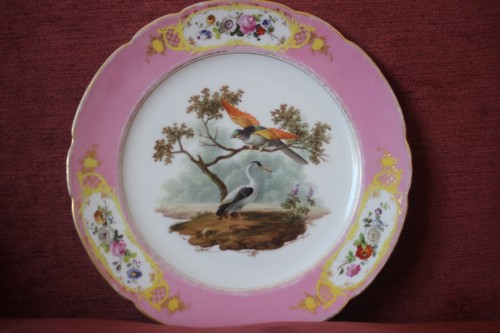 Assiette porcelaine de - assiette, en