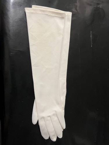 Vintage white opera gloves - vintage,
