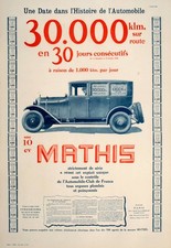 Affiche Automobile Française