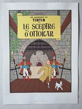 Hergé sérigraphie tintin - -,