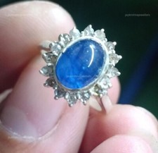 Saphir Bleu Gemme Floral