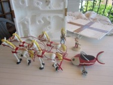 Scène plastoy Astérix Le Char De Goudurix  En Boite Edition Atlas