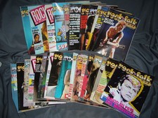 lot 30 magazines rock and folk