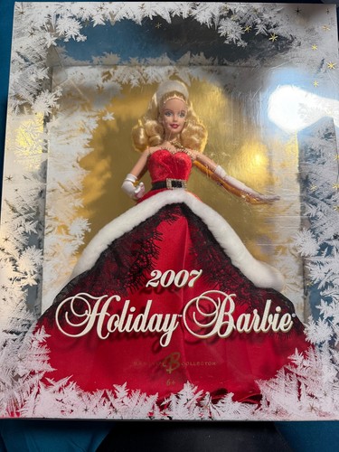 2007 holiday barbie doll - 2007,