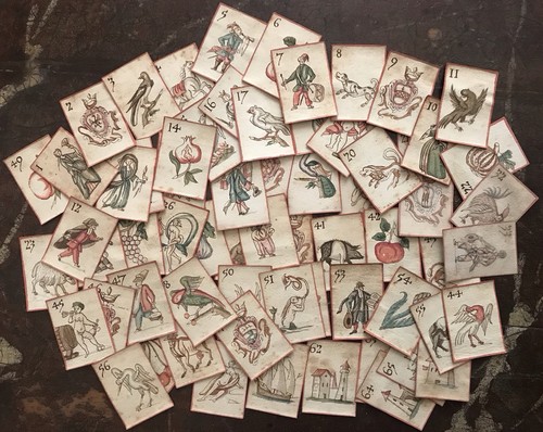 Jeu cartes italie xviii - italie,