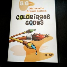 Jeu vidéo PC & MAC - Coloriages Codés - Maternelle Grande Section 5/6 ans TBE