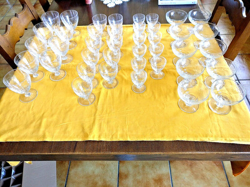 Service verres anciens - service, 41