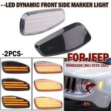 LED Clignotant Dynamique Pour Jeep Renegade 2014 2015 2016 2017 2018 2019-2021