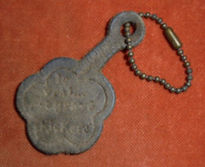 Porte-clés Cuir Véritable KICKERS " Le Vrai est Gravé " ( CHAUSSURES )