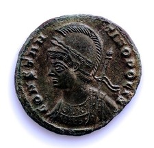 Sc-Roma Constantin I.Follis. Siscia (Croatie) 334-335 D.c. Cuivre EBC / XF 2,2