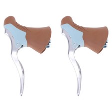  1 paire de freins de guidon en alliage d'aluminium poignée de frein de vélo