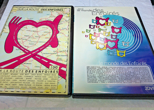 Dvd lot les enfoires - les,