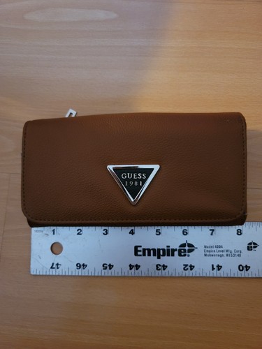 Guess cognac wallet 0000000399 - guess,