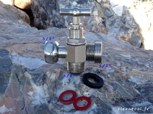 Robinet chasse voie v1 - robinet, wc