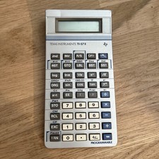 Calculatrice Électronique Texas Instruments TI-57 II Programmable Vintage