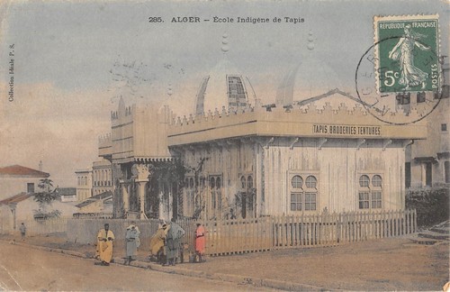 Cpa algerie alger ecole - alger,