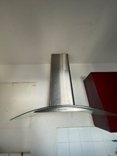 hotte aspirante cuisine 60cm en inox/ verre bon etat
