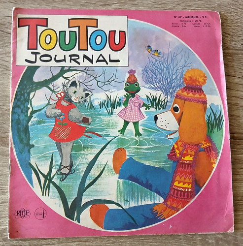 Ancienne toutou journal - ancienne,