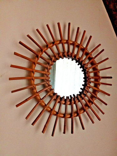 Ancien grand miroir soleil - miroir,