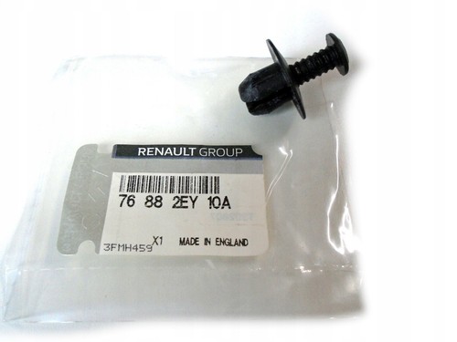 Clips pare choc - de, renault
