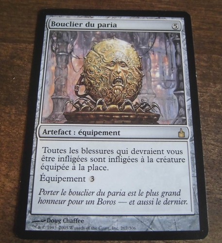 Mtg bouclier paria ravnica - paria, [ravnica