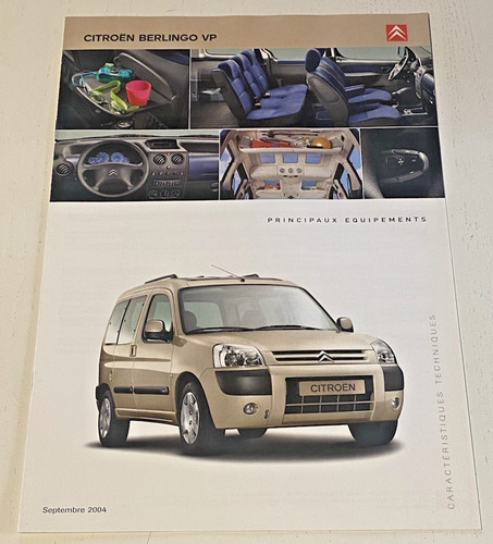 Brochure vente citroen - de,