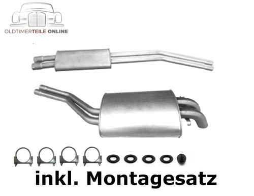 échappement kit mercedes - Échappement,