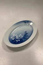 Plat De Service Ovale Christmas Rose Bing Et Grondahl No. 16 / 316