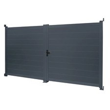 Portail battant 302x160 cm en