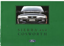 FORD SIERRA COSWORTH 4 x 4 - 1993 / catalogue brochure prospekt folder katalog