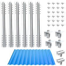 NuaSol Kit de montage photovoltaïque pour toit en tôle trapézoïdale | Fixation