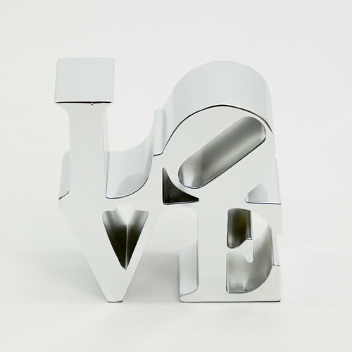 Love silver robert indiana - -,