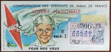 Billet de loterie nationale