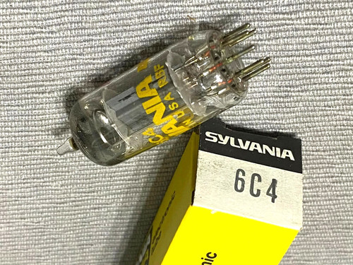 Tube 6c4 sylvania - 6c4, nos