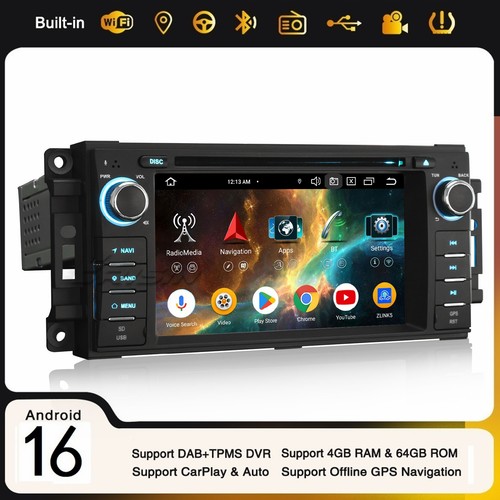 Android autoradio carplay - 16,