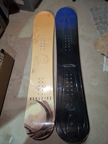 Two snowboards 149 cm and - two,
