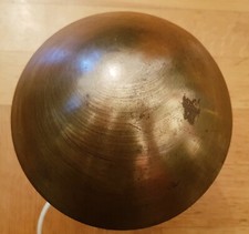 Lampe De Table Bauhaus Art Déco Années 1930 - Couleur Or - Fonctionne !