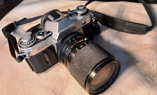 Appareil photo Argentique Canon AE1 program + Objectif SOLIGOR ZOOM MACRO