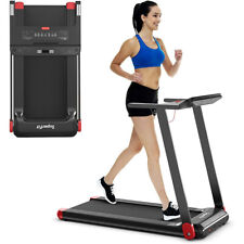 Tapis De Course Fitness Electrique Pliable Bluetooth 12 Programmes 12 Km/h LCD
