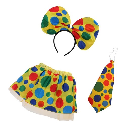 Halloween polka dot - dot, clown