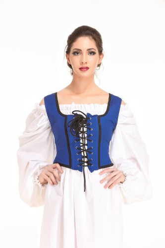 Corsage médiéval femme