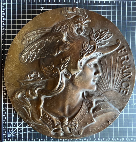Grand médaillon bronze